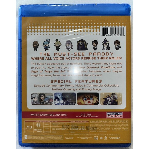 Isekai Quartet: Season One [New Blu-ray] Snap Case, Subtitled - Picture 5 of 5